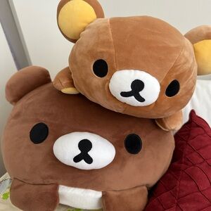 Rilakkuma Brown Bear Plush Duo